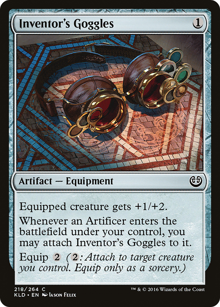 Inventor's Goggles (KLD) 218 - WZRD TCG