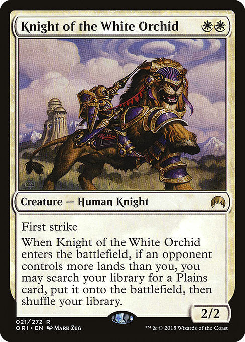 Knight of the White Orchid front