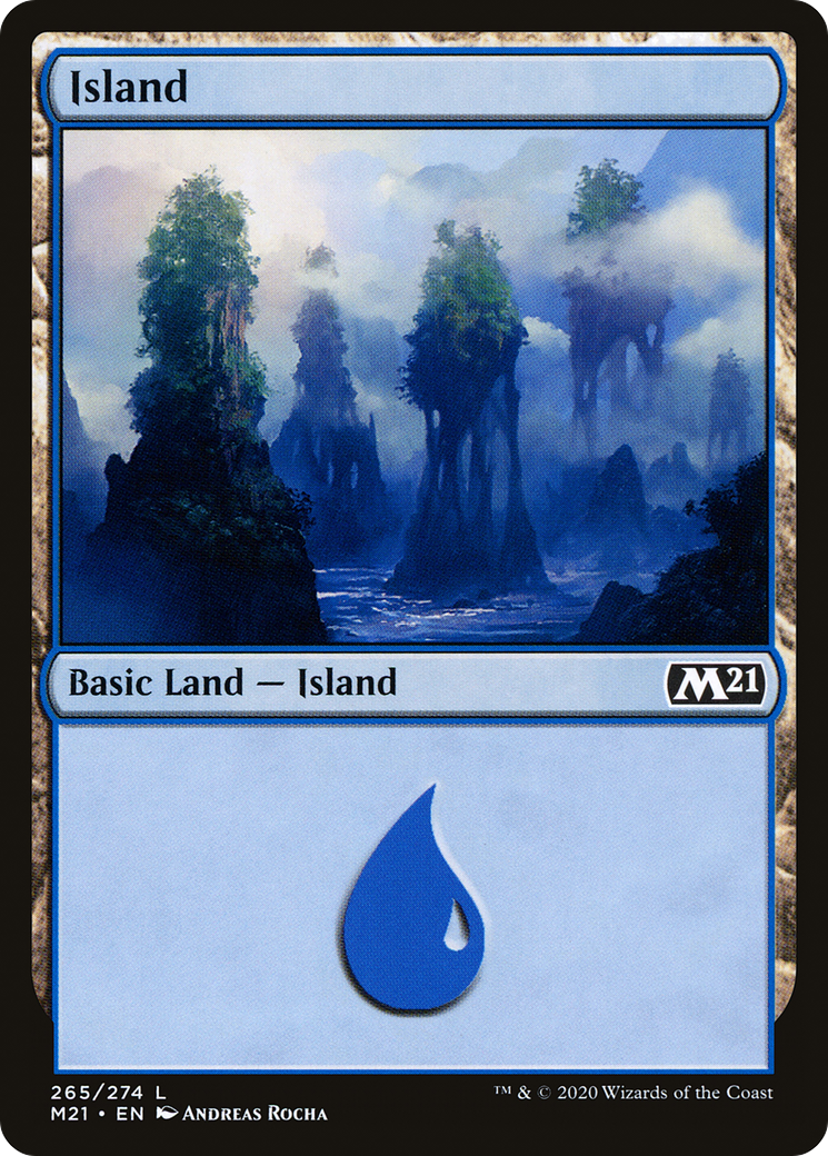 Island (M21) 265 - WZRD TCG