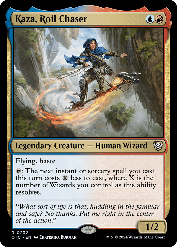 Kaza, Roil Chaser (OTC) 232 - WZRD TCG