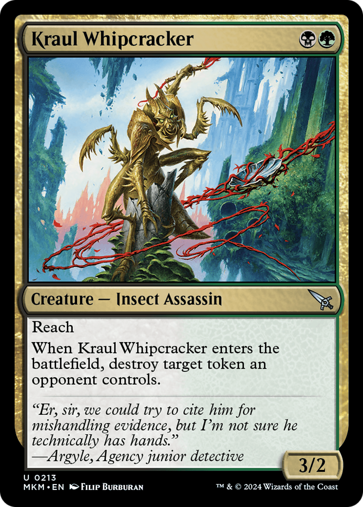 Kraul Whipcracker (MKM) 213 - WZRD TCG