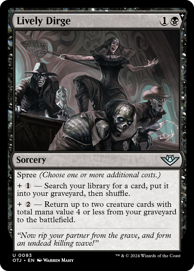Lively Dirge (OTJ) 93
