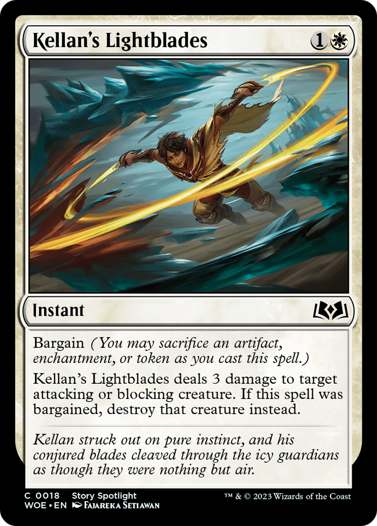 Kellan's Lightblades (WOE) 18 - WZRD TCG