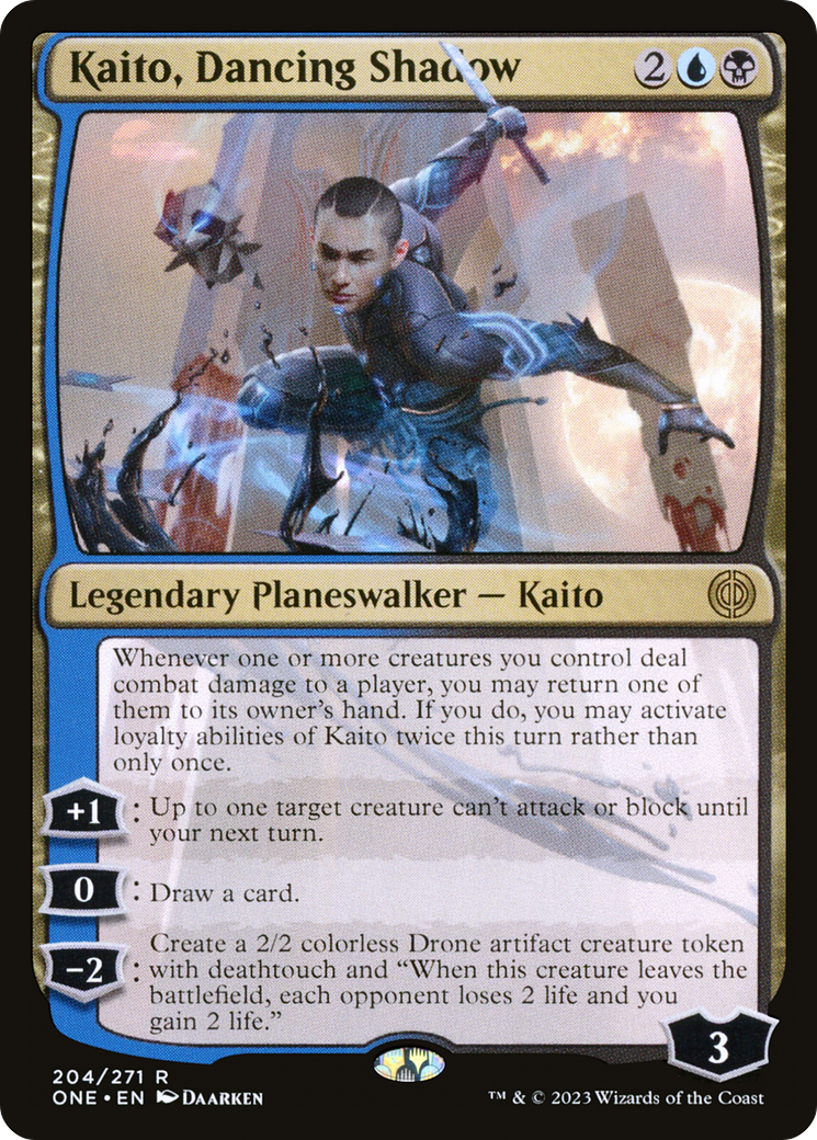 Kaito, Dancing Shadow (ONE) 204 - WZRD TCG