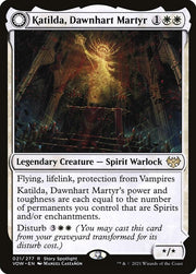 Katilda, Dawnhart Martyr // Katilda's Rising Dawn (Innistrad: Crimson Vow 21) - WZRD TCG