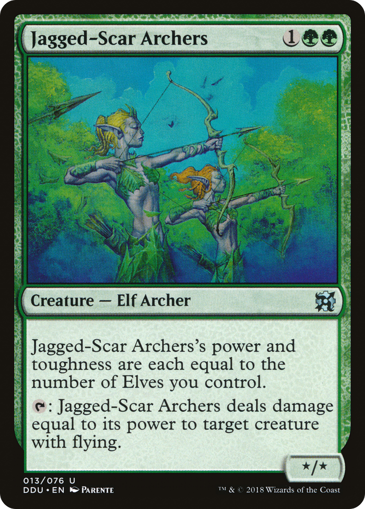 Jagged-Scar Archers (DDU) 13 - WZRD TCG