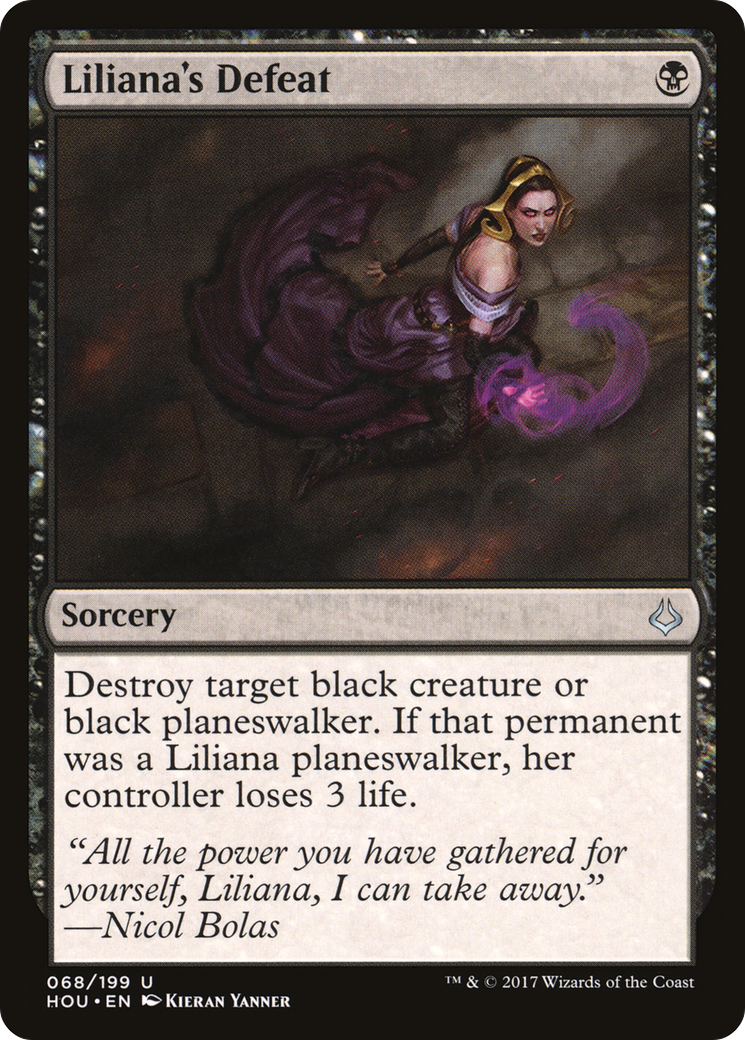 Liliana's Defeat (HOU) 68 - WZRD TCG