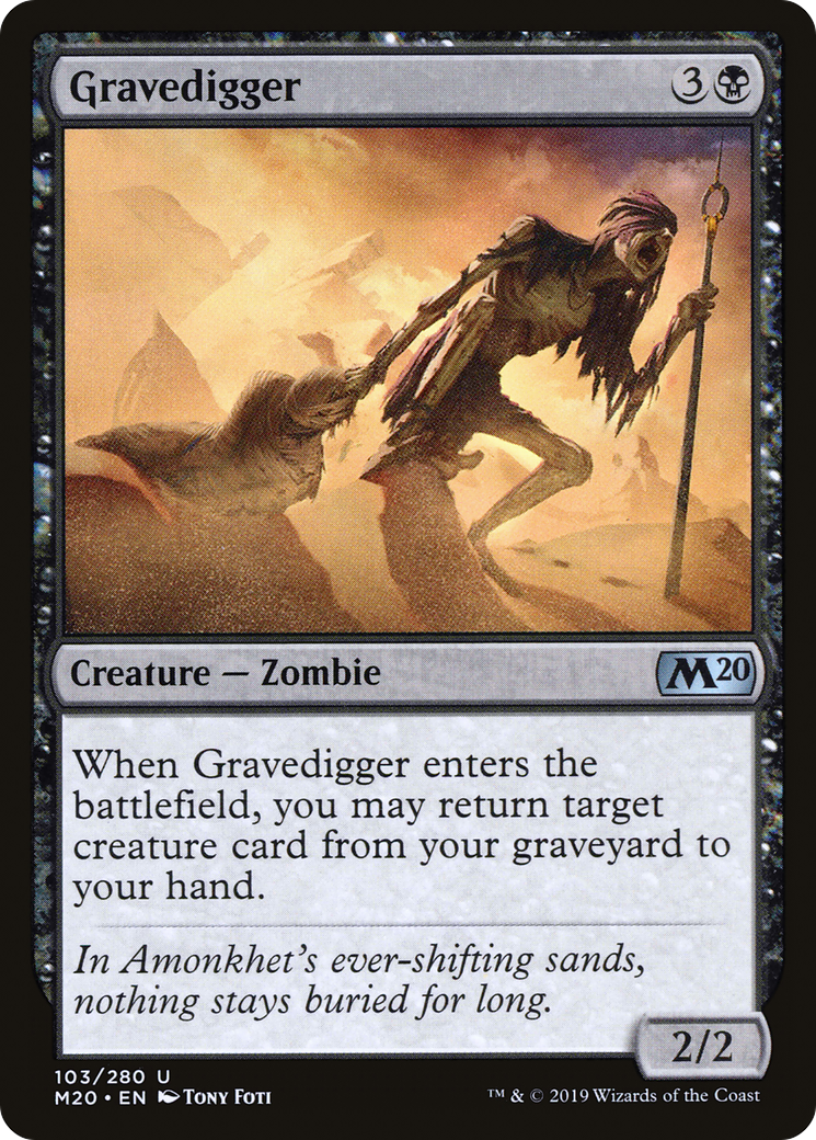 Gravedigger (M20) 103 - WZRD TCG