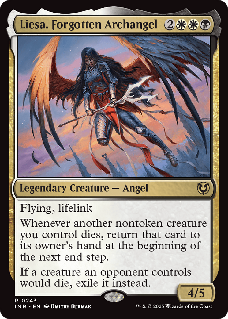 Liesa, Forgotten Archangel (INR) 243 - WZRD TCG