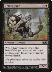 Gravedigger (M12) 99 - WZRD TCG