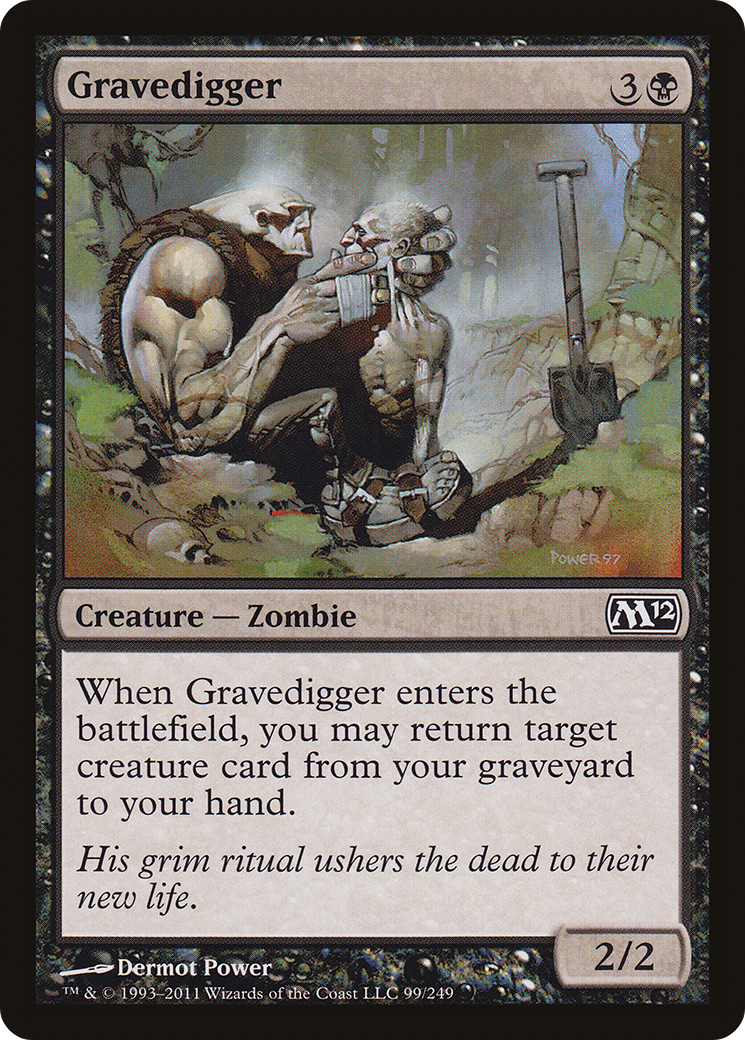 Gravedigger (M12) 99 - WZRD TCG