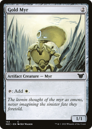 Gold Myr (NEC) 153 - WZRD TCG