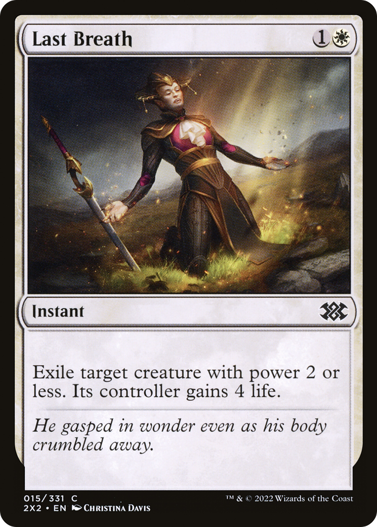 Last Breath (2X2) 15 - WZRD TCG