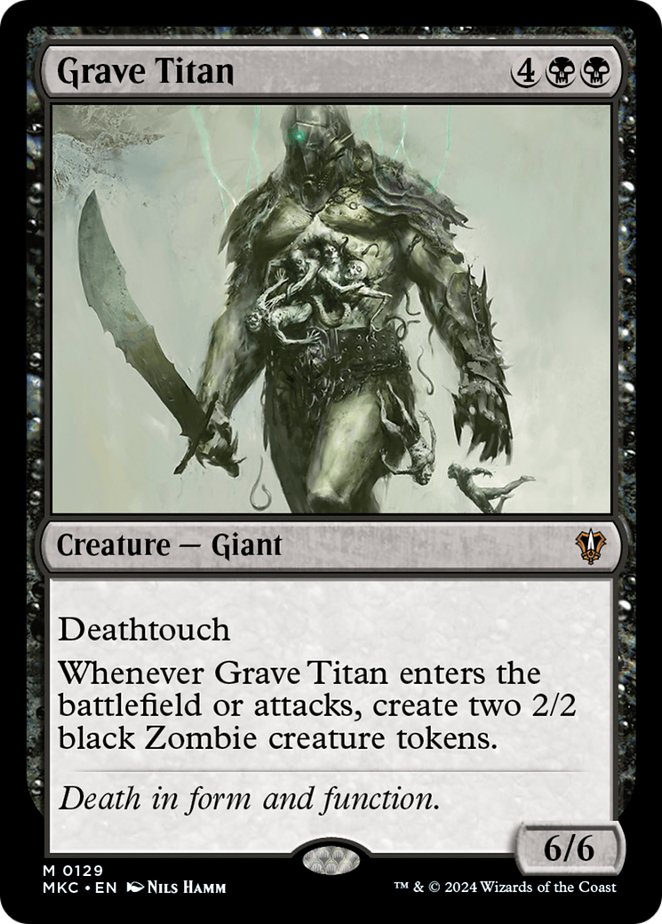 Grave Titan (MKC) 129 - WZRD TCG