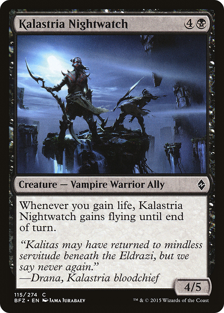 Kalastria Nightwatch (BFZ) 115 - WZRD TCG