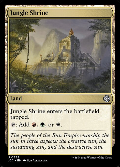 Jungle Shrine front