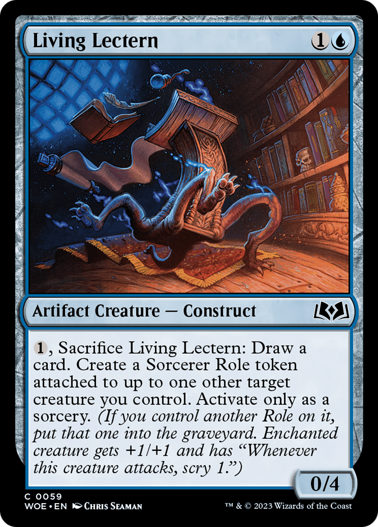 Living Lectern (WOE) 59 - WZRD TCG