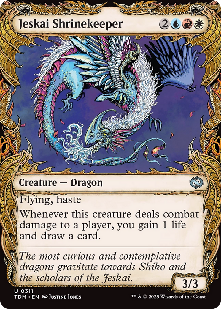 Jeskai Shrinekeeper (TDM) 311 - WZRD TCG