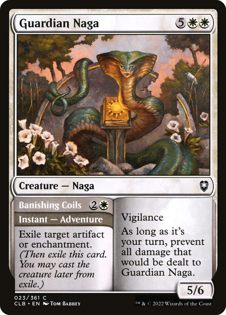 Guardian Naga // Banishing Coils (CLB) 23