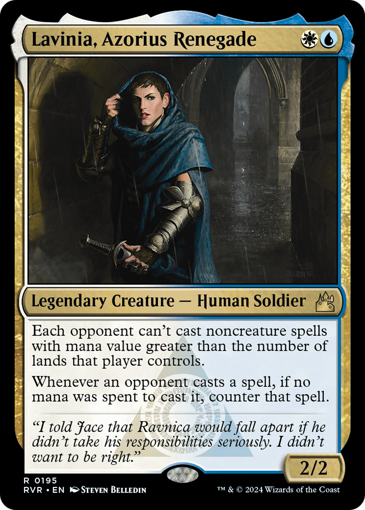 Lavinia, Azorius Renegade (RVR) 195 - WZRD TCG
