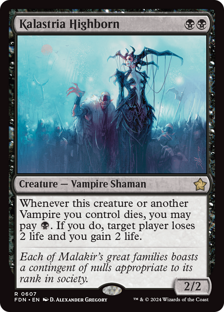 Kalastria Highborn (FDN) 607 - WZRD TCG