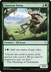 Llanowar Envoy (DOM) 169 - WZRD TCG