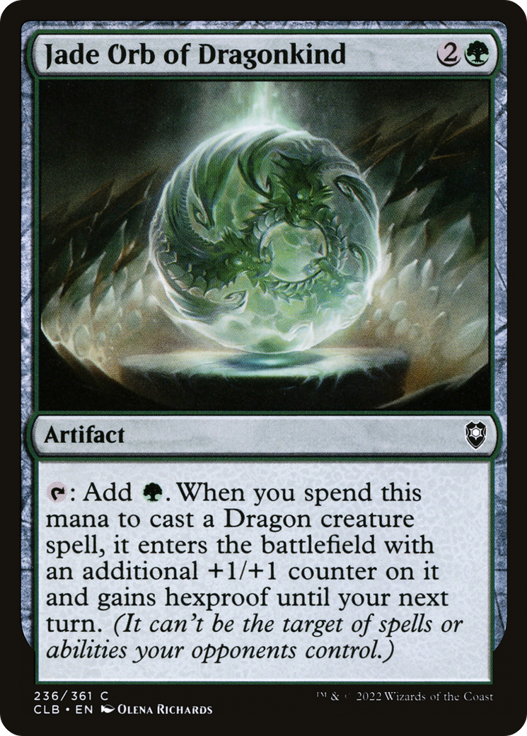 Jade Orb of Dragonkind (CLB) 236