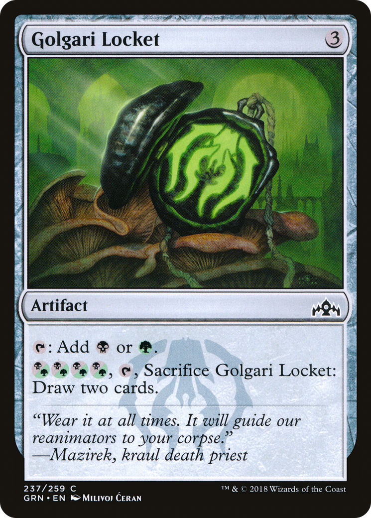 Golgari Locket (GRN) 237 - WZRD TCG