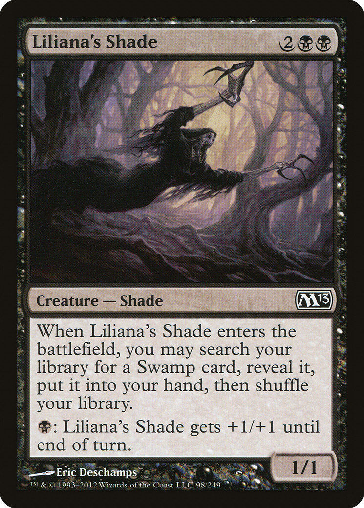 Liliana's Shade (M13) 98 - WZRD TCG