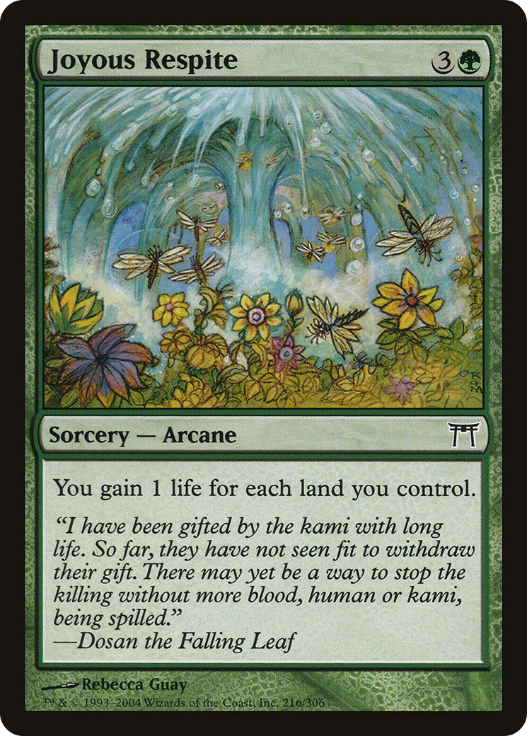 Joyous Respite (CHK) 216 - WZRD TCG