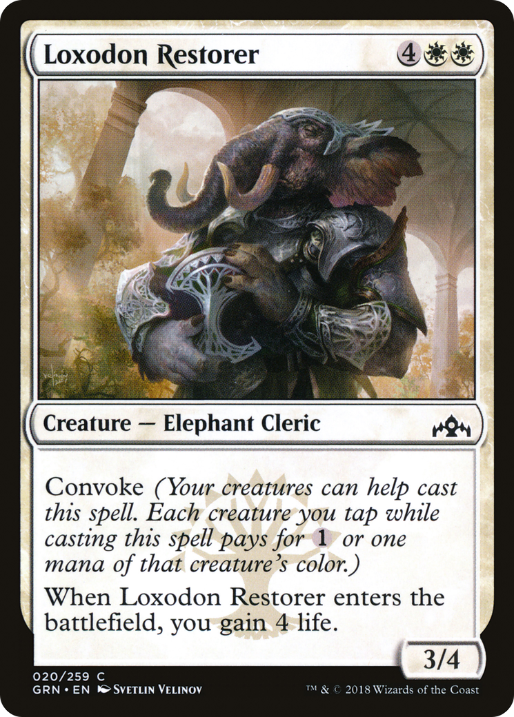 Loxodon Restorer (GRN) 20 - WZRD TCG