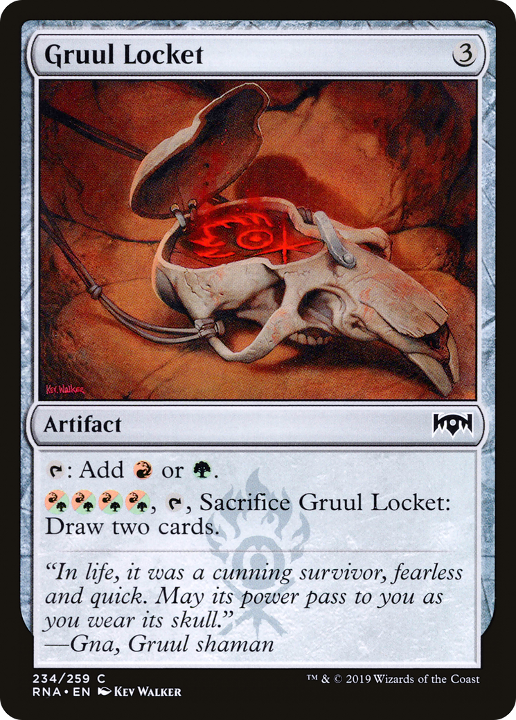 Gruul Locket (RNA) 234 - WZRD TCG