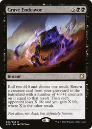 Grave Endeavor (AFC) 24 - WZRD TCG