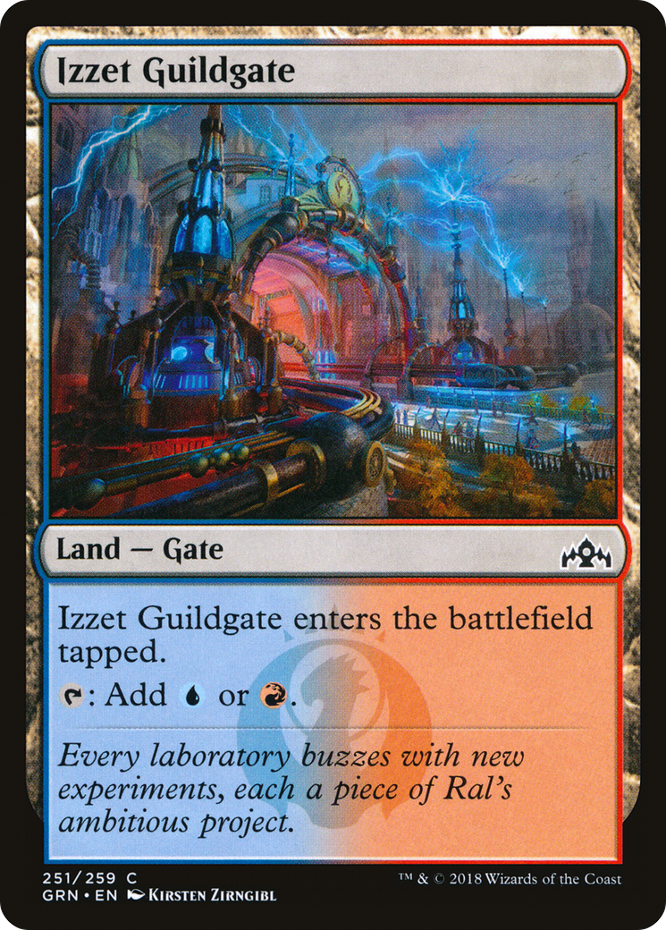Izzet Guildgate (GRN) 251 - WZRD TCG