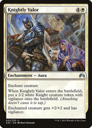 Knightly Valor front