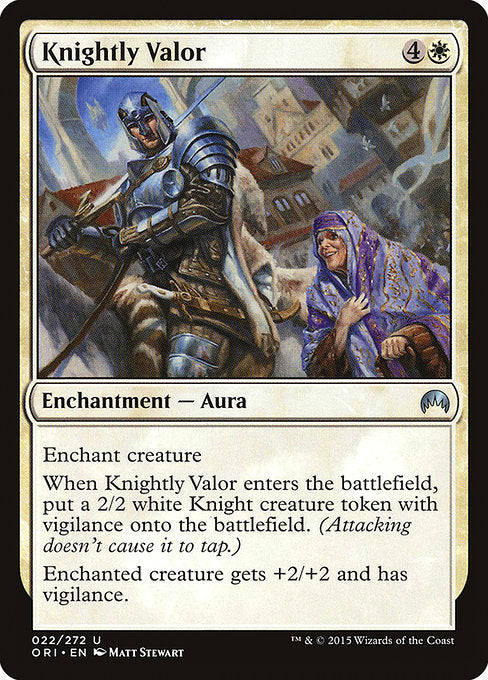 Knightly Valor front