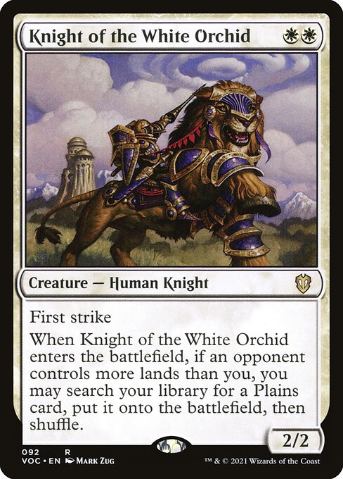 Knight of the White Orchid front