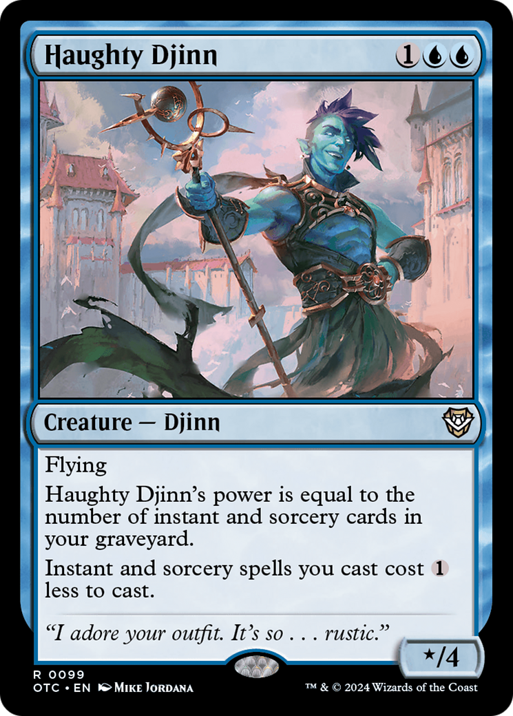 Haughty Djinn (OTC) 99 - WZRD TCG