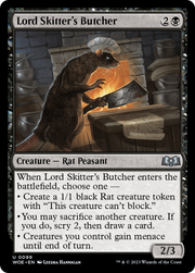 Lord Skitter's Butcher (WOE) 99 - WZRD TCG