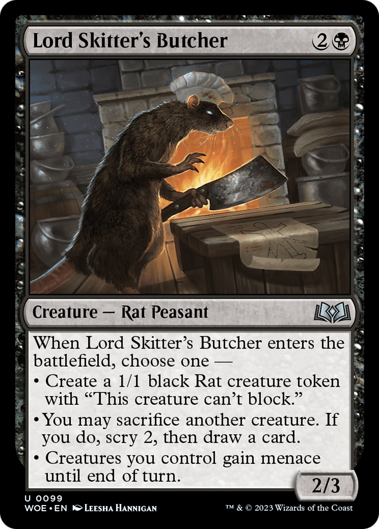 Lord Skitter's Butcher (WOE) 99 - WZRD TCG