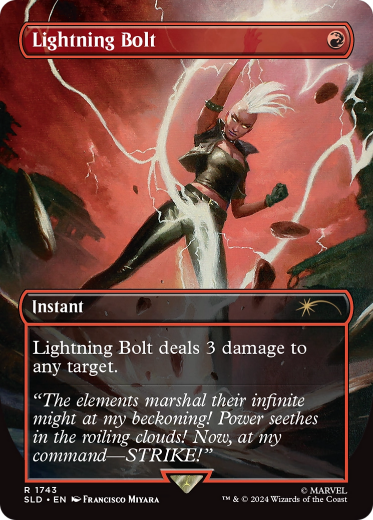 Lightning Bolt (SLD) 1743 - WZRD TCG