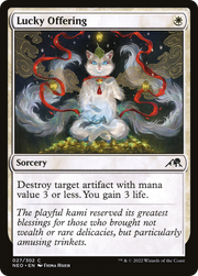 Lucky Offering (NEO) 27 - WZRD TCG