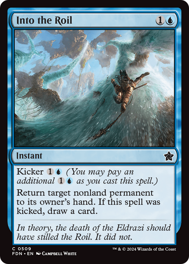 Into the Roil (FDN) 509 - WZRD TCG