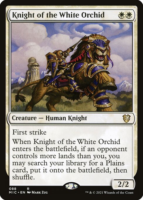 Knight of the White Orchid front