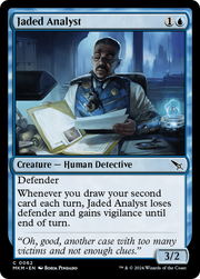 Jaded Analyst (MKM) 62 - WZRD TCG