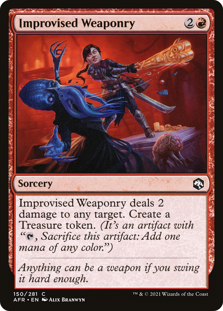 Improvised Weaponry (AFR) 150 - WZRD TCG