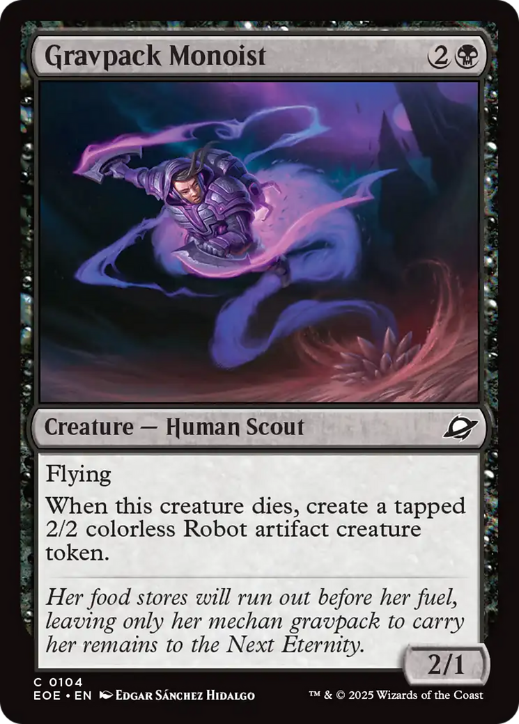 Gravpack Monoist (EOE) 104 - WZRD TCG