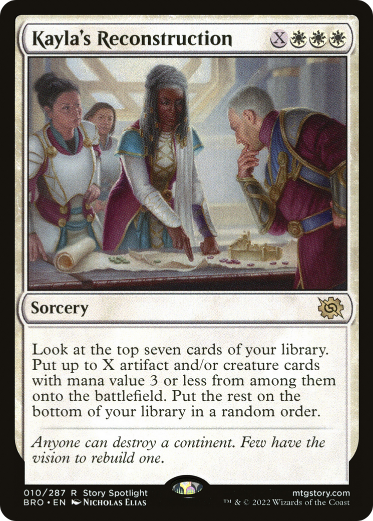 Kayla's Reconstruction (BRO) 10 - WZRD TCG
