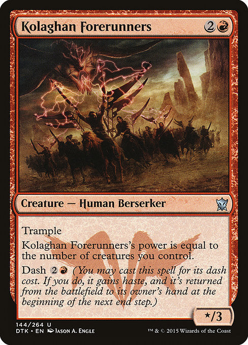 Kolaghan Forerunners front