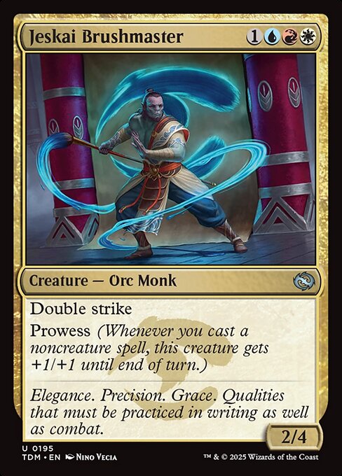 Jeskai Brushmaster front